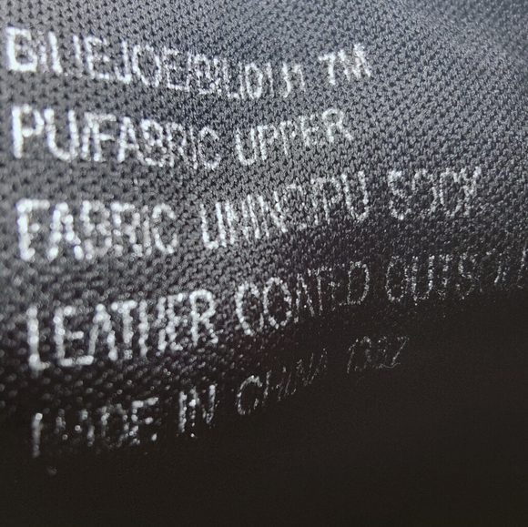 Madden Girl Black Faux Leather Knit Collar Platform Sneakers, Sz 7 - Picture 10 of 12